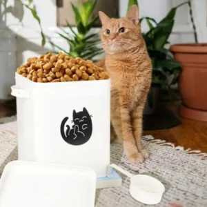 Cat Food Storage Container