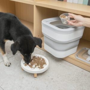 dog and cat food storage