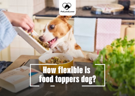 How flexible is food toppers dog?