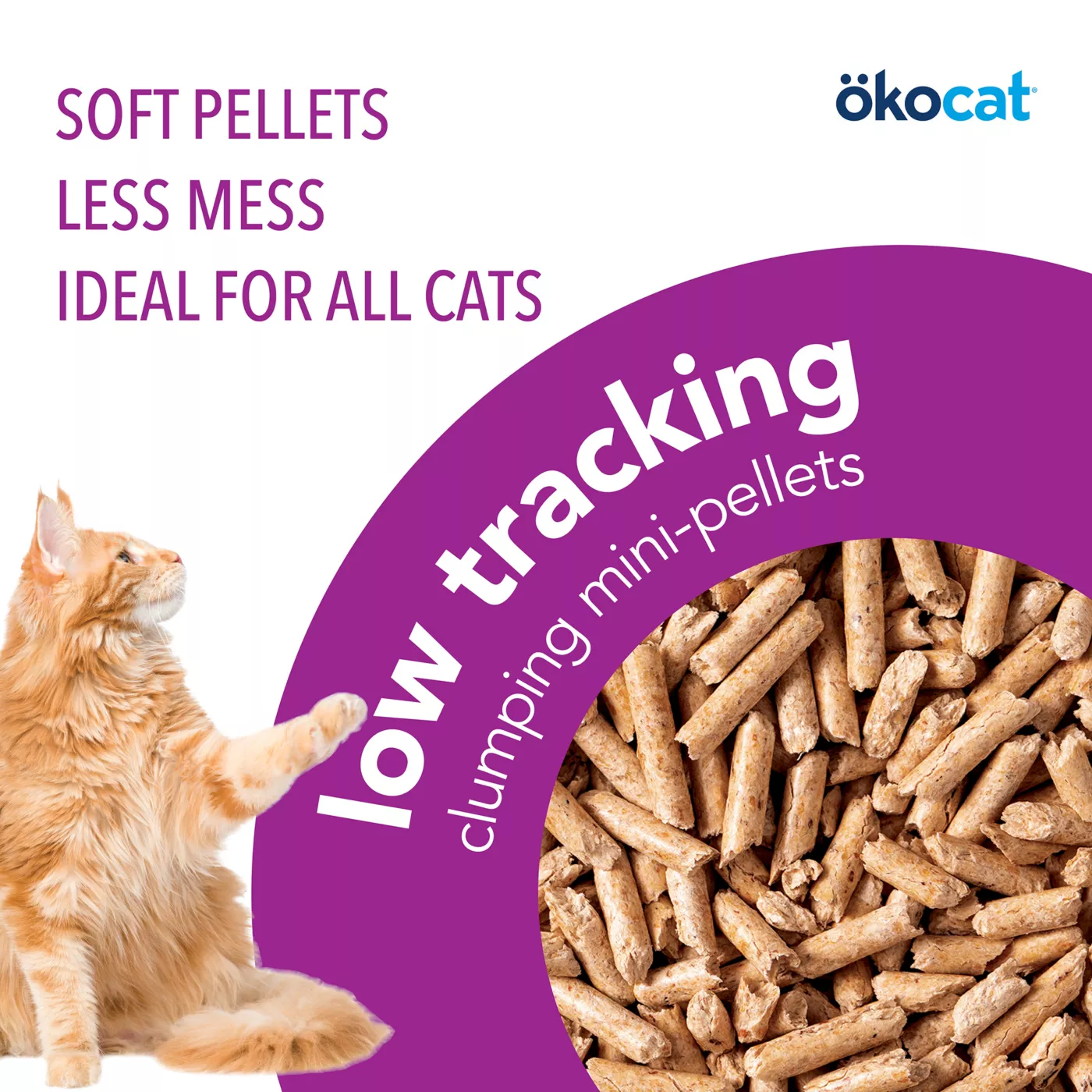 okocat less mess litter