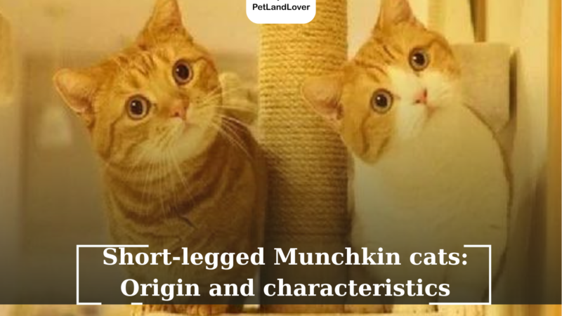 Short-legged Munchkin cats: Origin and characteristics